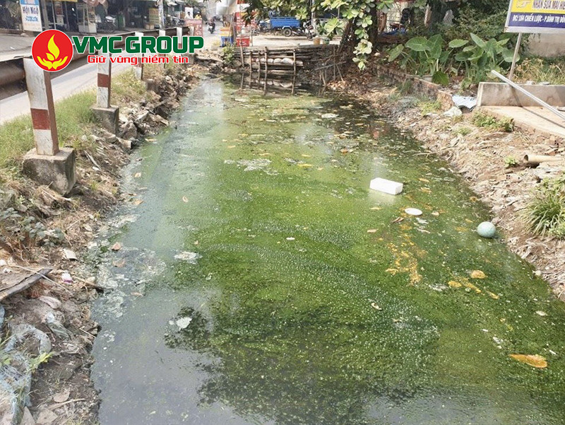 Cloramin B giúp khử trùng nguồn nước đọng, ngăn muỗi phát triển