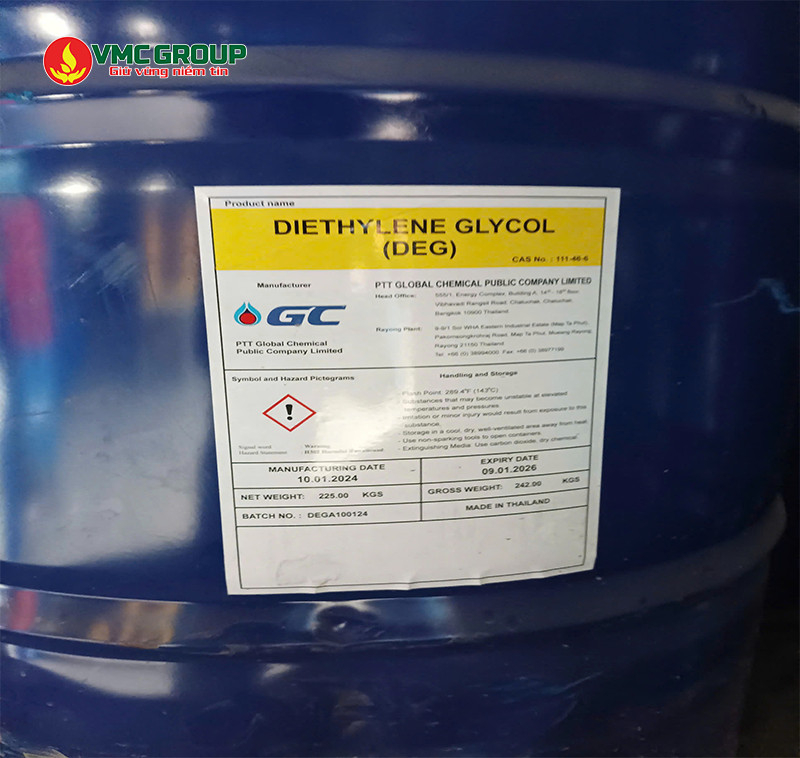 Mua Diethylene glycol tại Việt Mỹ đảm bảo chất lượng