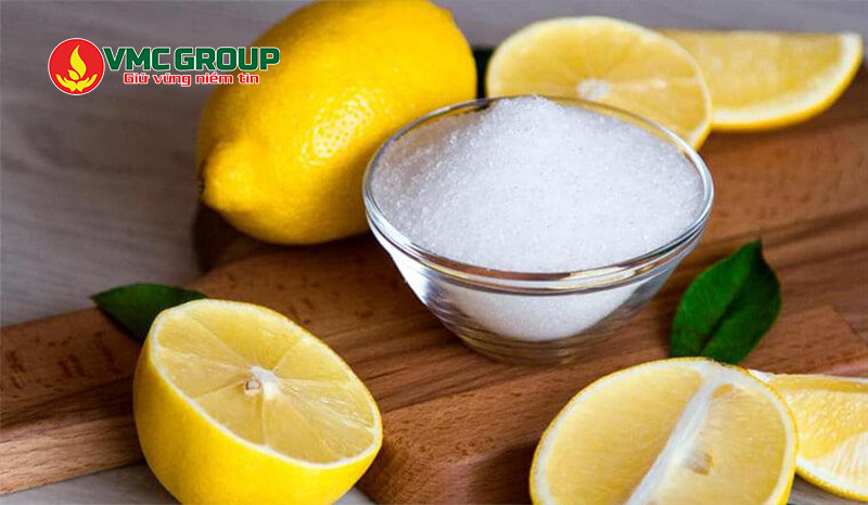 Acid citric thường có vị chua đặc trưng