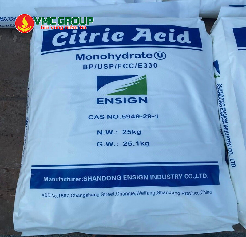 Mua Acid citric tại Việt Mỹ đảm bảo chất lượng