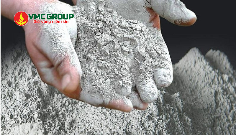 Bột talc được dùng trong sản xuất xi măng