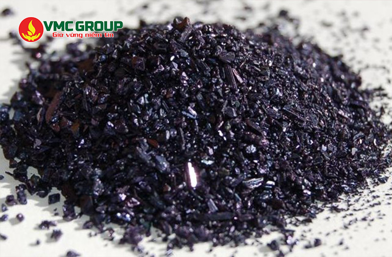 Thuốc tím có dạng tinh thể màu tím