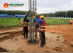 Bentonite được dùng nhiều trong thi công cọc khoan nhồi