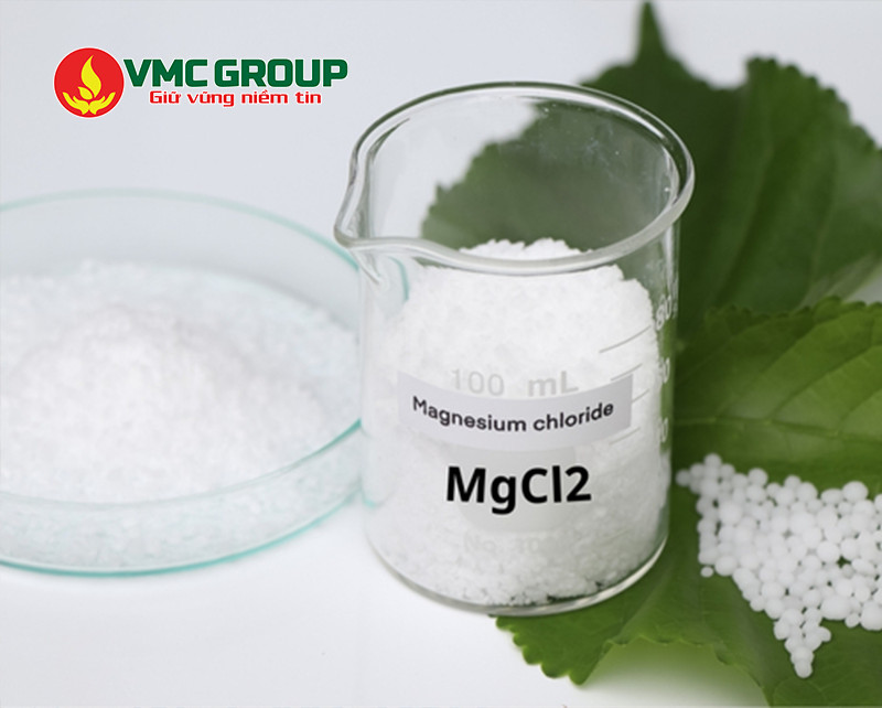 MgCl2 có dạng tinh thể màu trắng