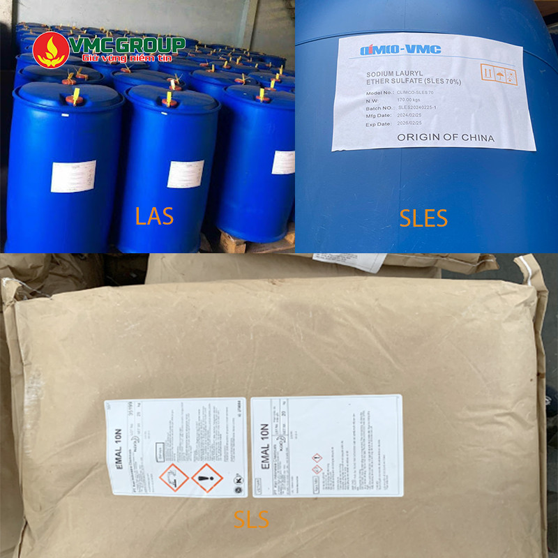 Mua LAS – SLES – SLS tại Việt Mỹ đảm bảo an toàn, chất lượng cao