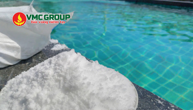 Muối Thái Lan được dùng trong xử lý nước bể bơi