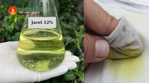 Nước javen được dùng tẩy trắng quần áo