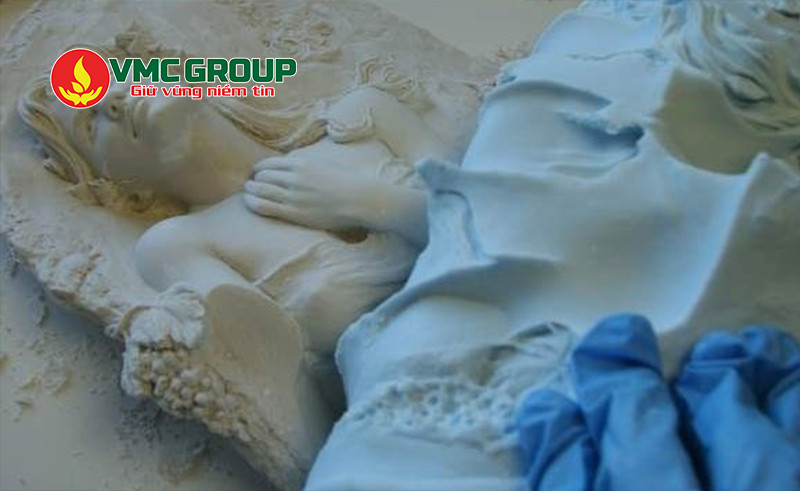 Silicone 828 - 858 được dùng trong sản xuất khuôn đúc tượng