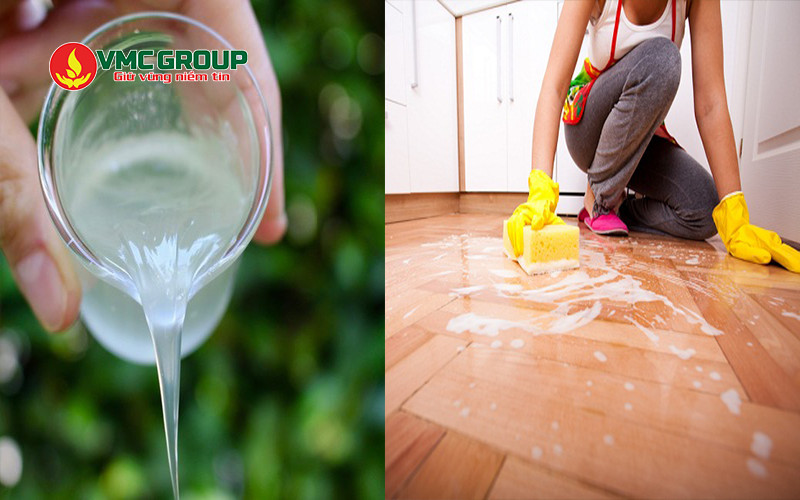 SLES được dùng trong sản xuất nước lau sàn