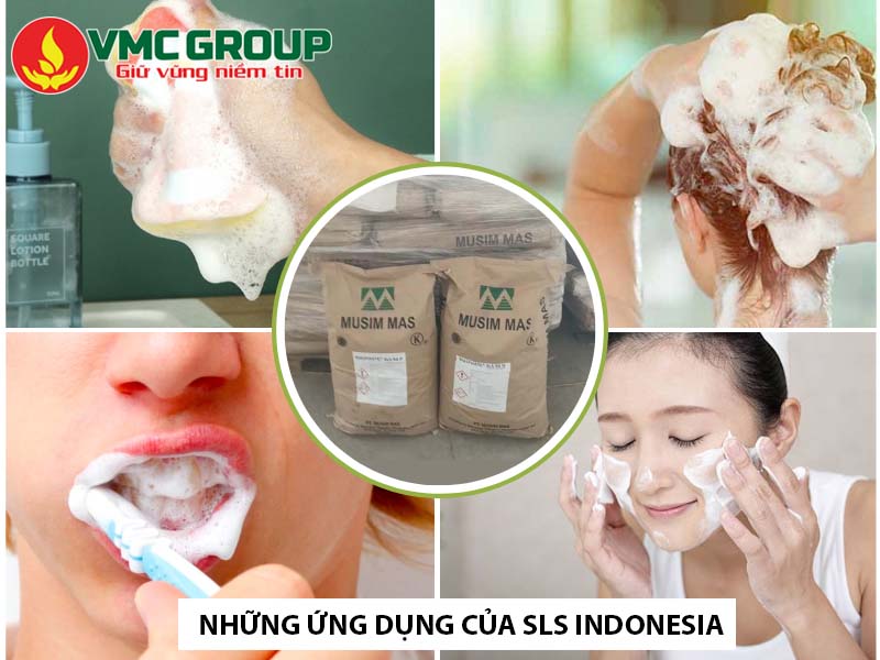 Chất tạo bọt SLS được ứng dụng như thế nào