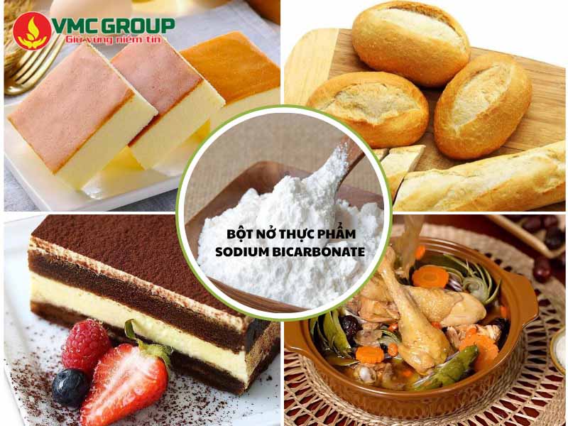 Ứng dụng của NaHCO3 trong thực phẩm