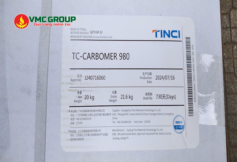 Mua Carbomer 980 tại Việt Mỹ uy tín