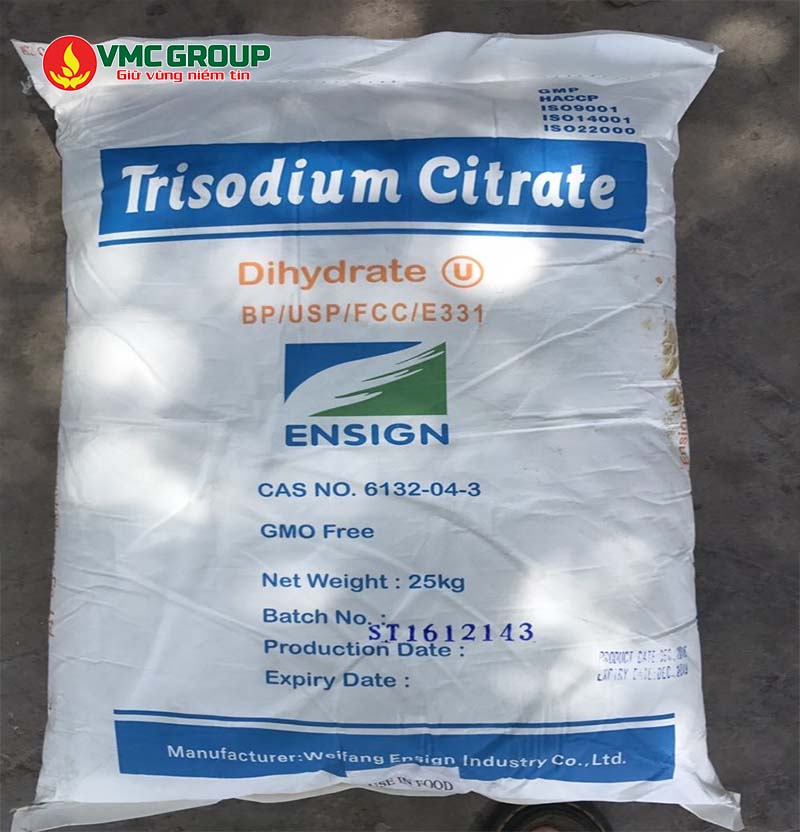 Mua Natri citrate tại Việt Mỹ cam kết chất lượng