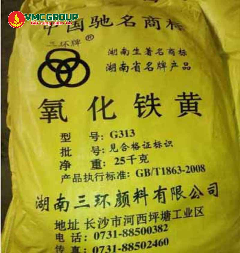 Mua oxit sắt vàng tại Việt Mỹ cam kết chất lượng cao