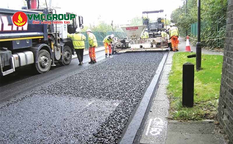 Oxit sắt đen được dùng trong nhựa đường