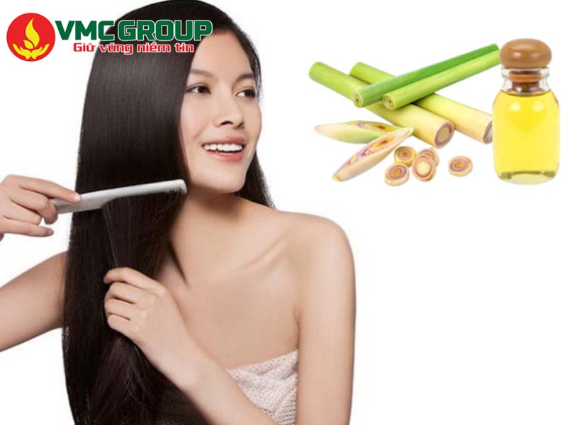 Tinh dầu sả chanh giúp kích thích mọc tóc, làm sạch da đầu