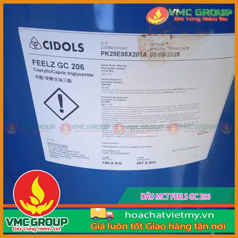 dau mct feels gc 206 Malaysia dầu MCT Feels GC 206