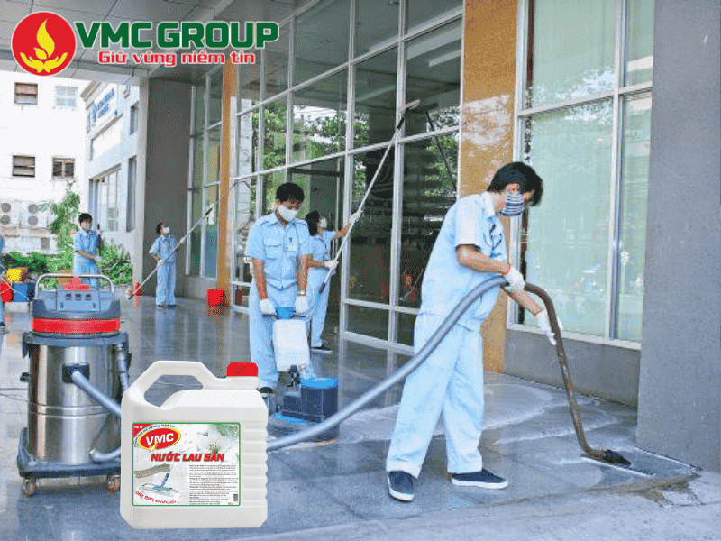 Nước lau sàn cho khách sạn