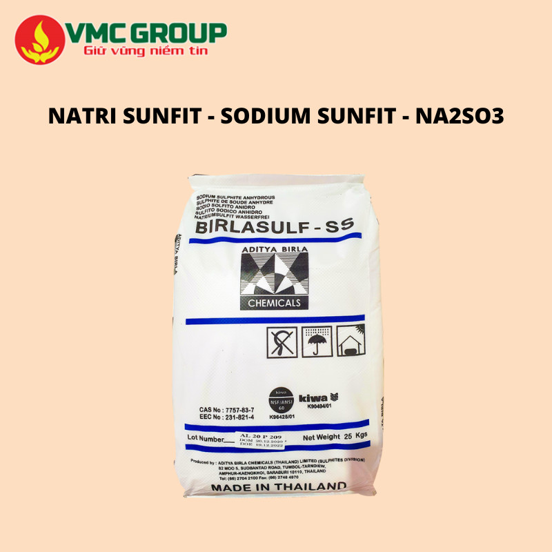 Chọn Sodium Sulfite có nguồn gốc xuất xứ rõ ràng, đầy đủ chứng từ