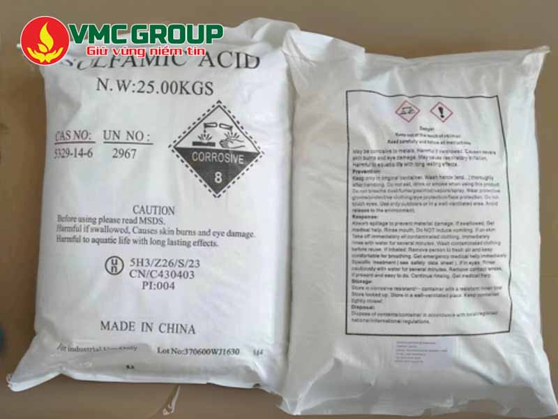 Sulfamic Acid Trung Quốc bao 25kg