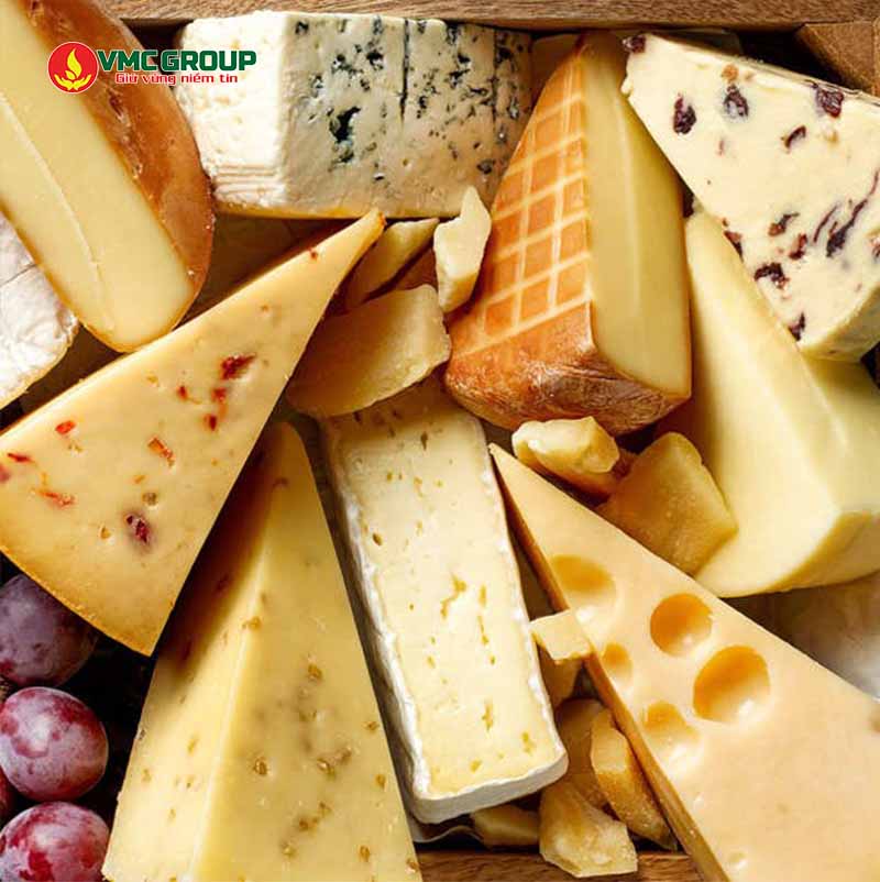 Canxi sunfat dùng trong pho mát