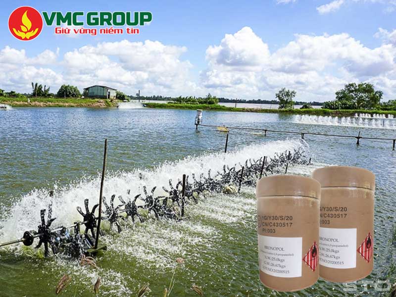 Cách sử dụng Bronopol trong thủy sản