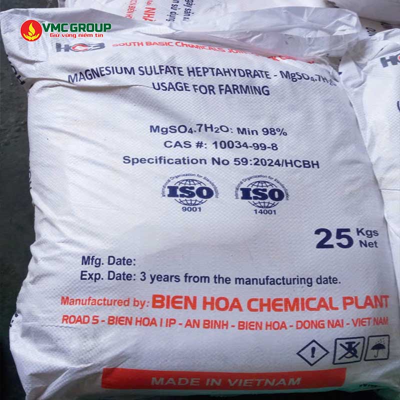 Giá bán Magie sulfat
