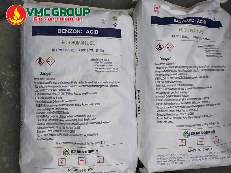 Mua benzoic Acid
