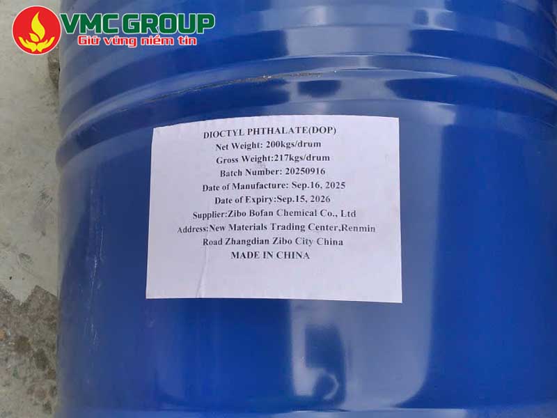 Tiêu chí chọn mua dầu hóa dẻo DOP- nguồn gốc xuất xứ rõ ràng