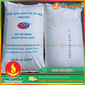 SODA ASH LIGHT – SODA NONG (Na2CO3) JIANGSU HUACHANG TRUNG QUOC BAO 40KG