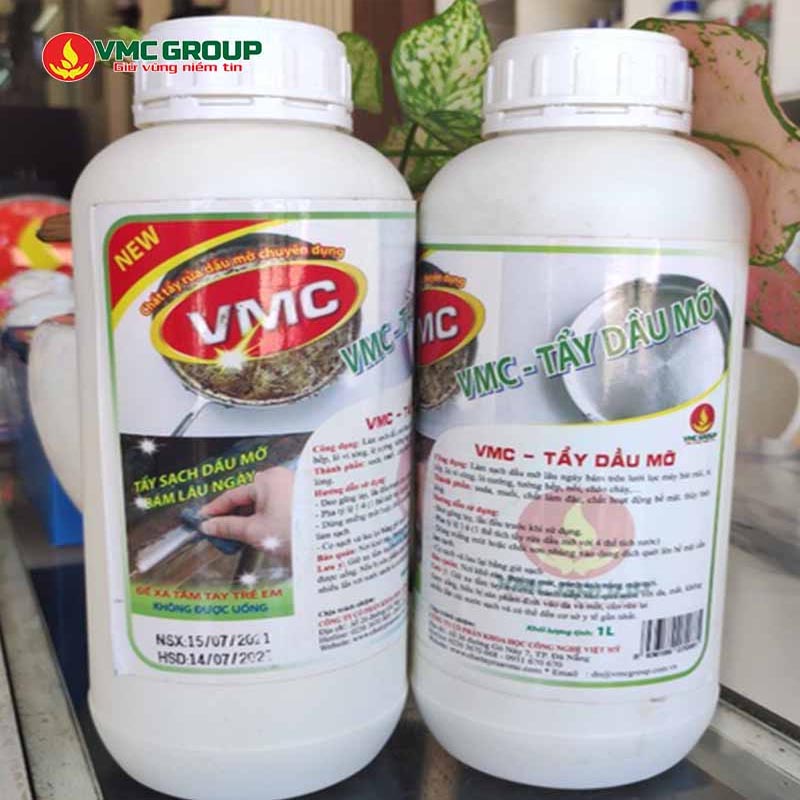 Dung dịch tẩy dầu mỡ chuyên dụng– VMC Tẩy Dầu Mỡ