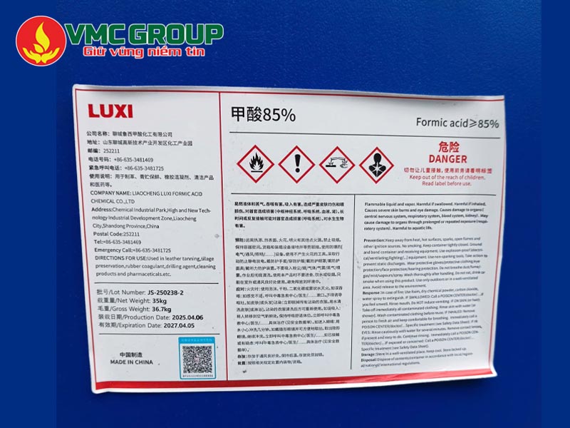 Kinh nghiệm chọn mua Acid Formic chất lượng