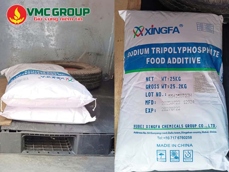 STPP hàng thực phẩm có giá cao hơn STPP hàng công nghiệp