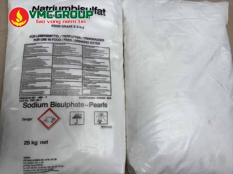 Lưu ý khi sử dụng Sodium Bisulphate