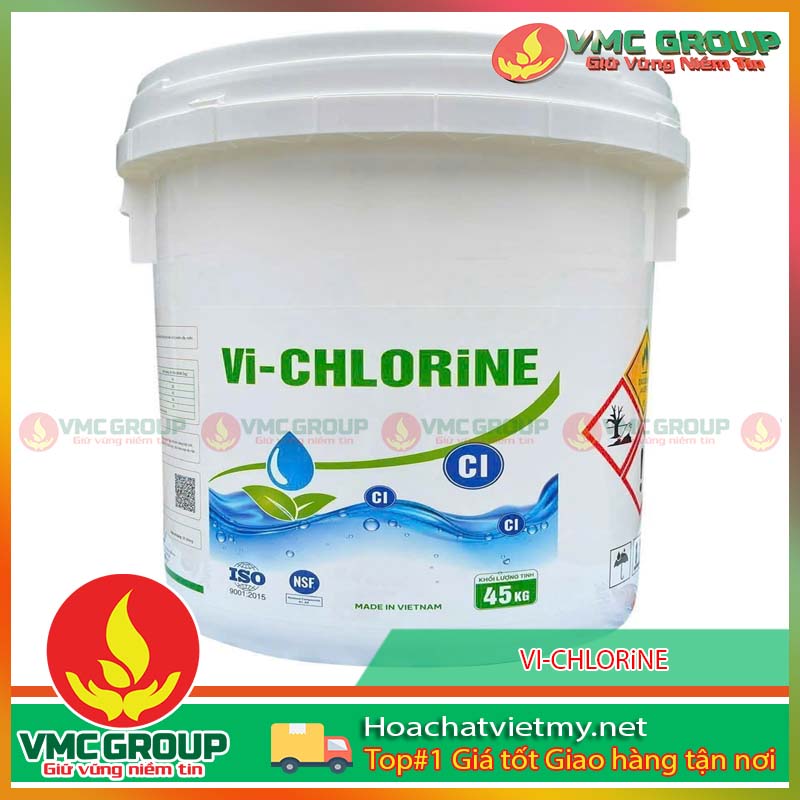 VI-CHLORiNE Ca(OCl)2 – CLORIN VIET TRI THUNG 45KG