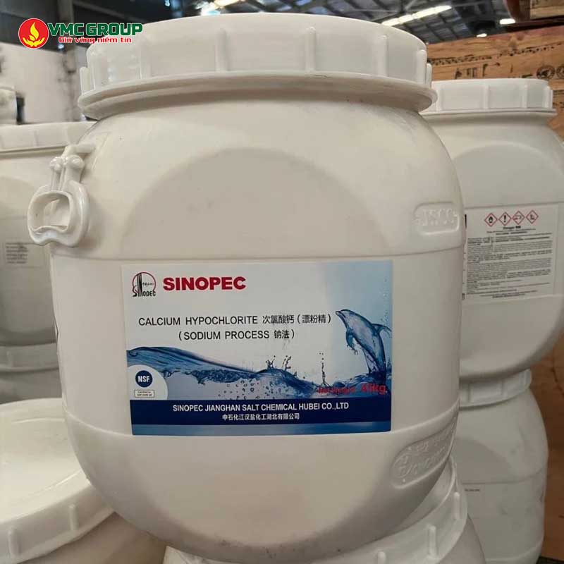 CHLORINE THUNG LUC GIAC 45KG SINOPEC TRUNG QUOC CHLORINE THUNG LUC GIAC 45KG SINOPEC TRUNG QUOC