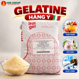 GELATINE 150 BLOOM 30 MESH – PIGSKIN HANG Y BAO 25KG