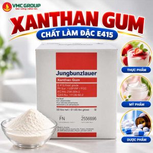 XANTHAN GUM – CHAT LAM DAC E415 JUNGBUNZLAUER AO THUNG 20KG